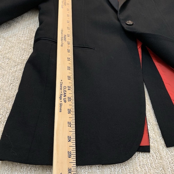 Raffinati Tuxedo Tailcoat with Pants Men's Black Made in USA Size 39L 30W VTG 80 - Picture 7 of 16